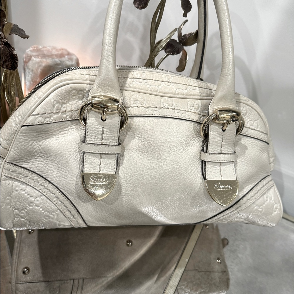 Authentic! Gucci Guccissima Purse with/FREE matching Authentic wallet.